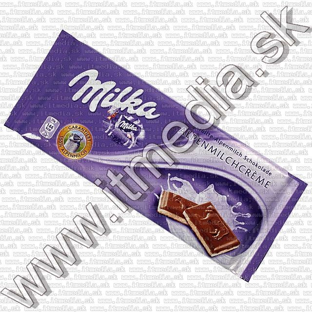 Image of Milka Chocolate 100g Alpenmilch Creme (IT8629)